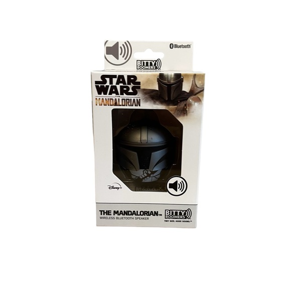 NIB Star Wars Mandalorian Bitty Boomers Disney+ Wireless Bluetooth Speaker - Picture 5 of 10